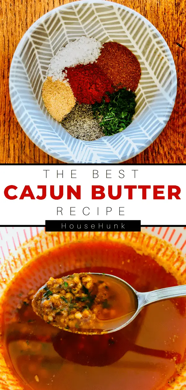 Cajun Butter Recipe Pinterest Pin