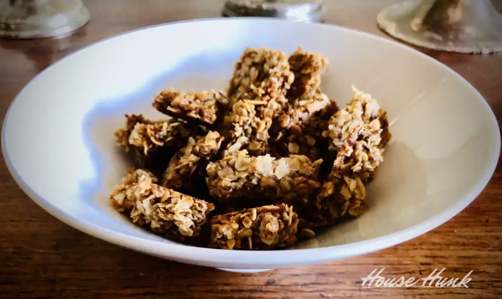 Nut-free Granola Recipe in a bowl
