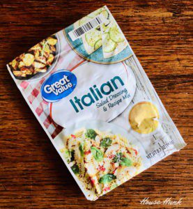 Great Value Italian Salad Dressing Seasoning Packet