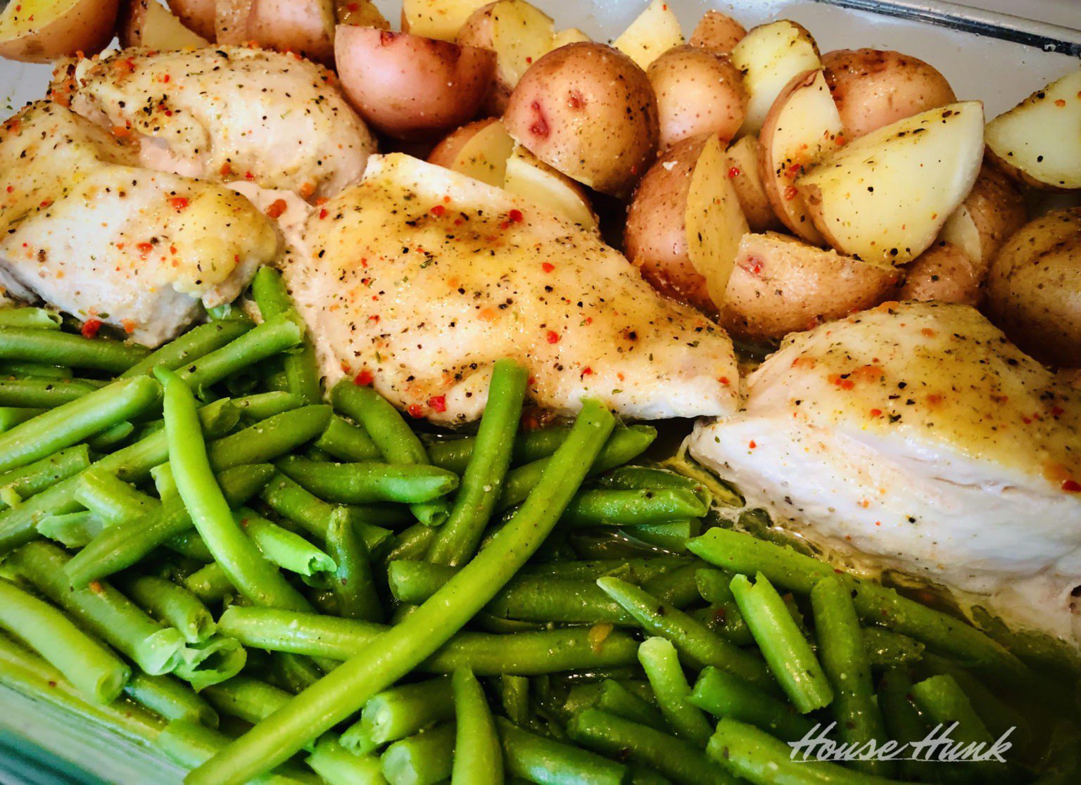 Sheet Pan Italian Seasoned Chicken And Vegetables House Hunk