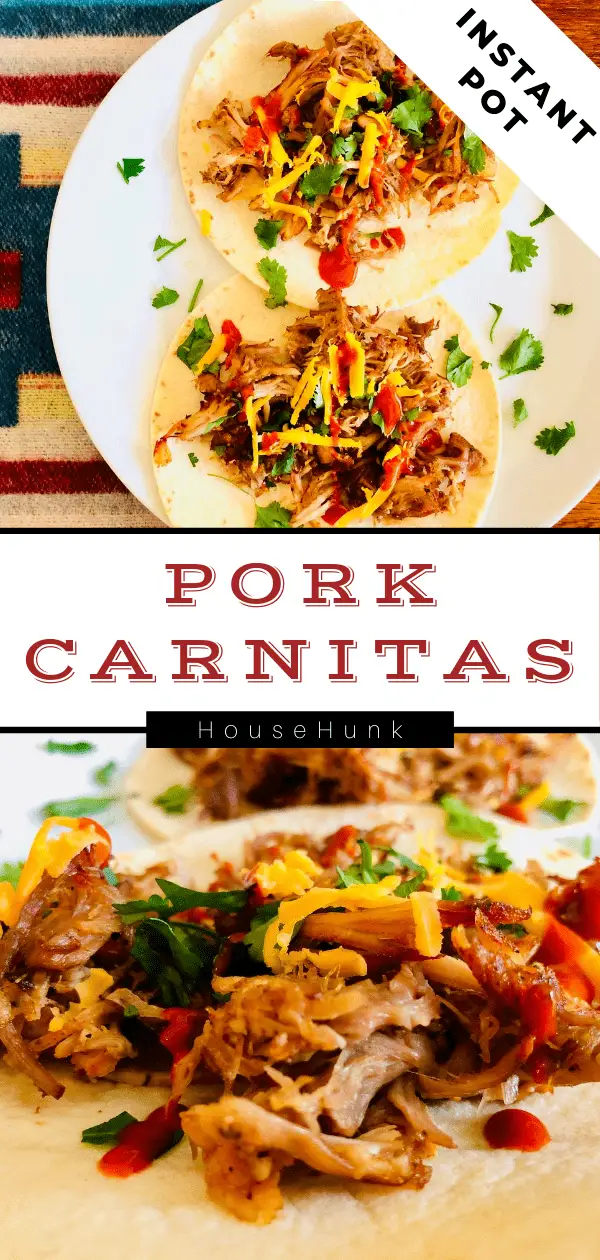 Instant Pork Carnitas Pinterest Pin