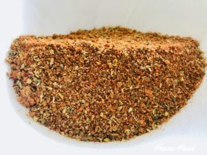 bowl of pork carnitas spices