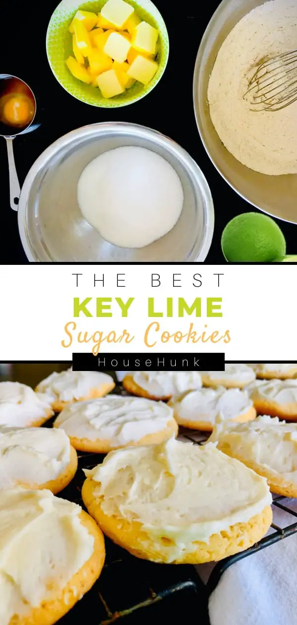 Key Lime Sugar Cookies Recipe Pinterest Pin