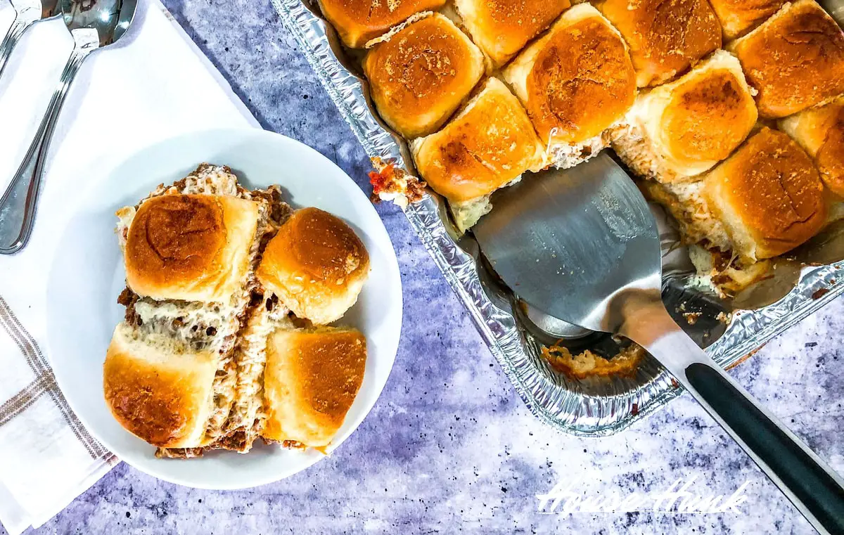 Lasagna Sliders - House Hunk