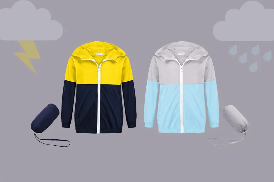 Kids Packable Rain Jackets