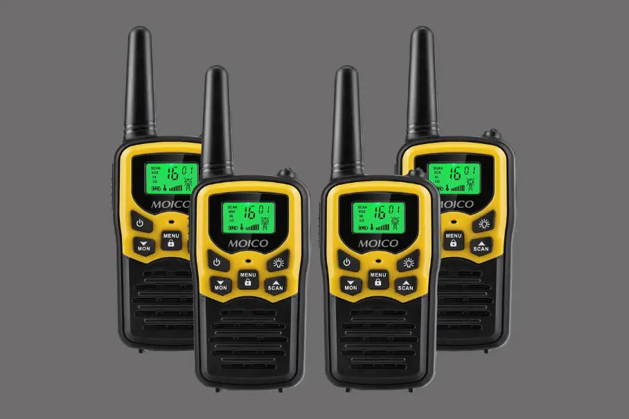 Moico Long Range Family Walkie Talkie for Hiking Trip