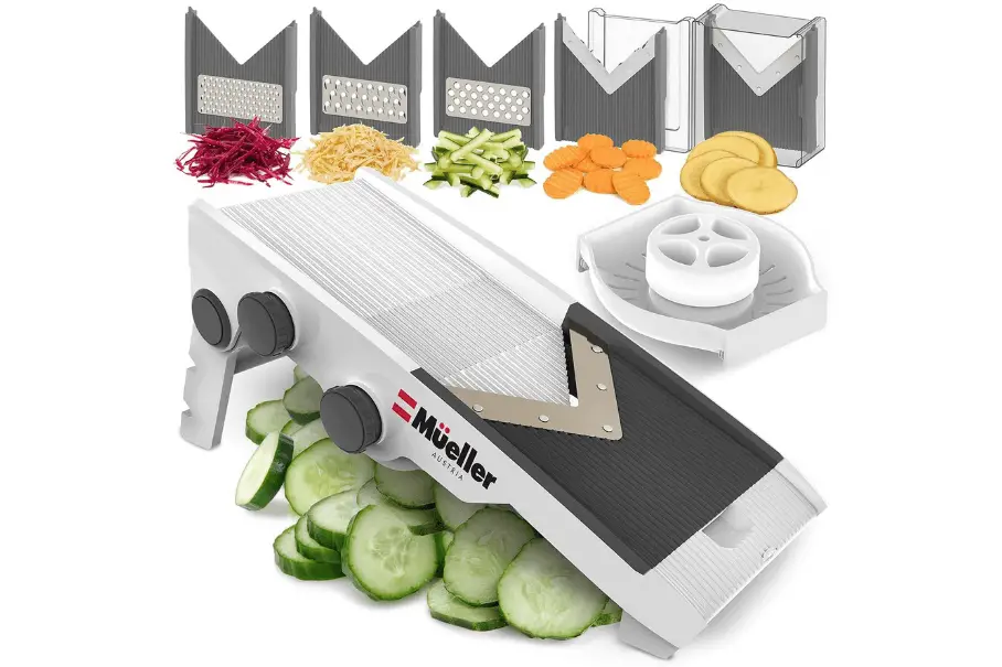 Mueller Multi Blade Adjustable Mandoline Slicer