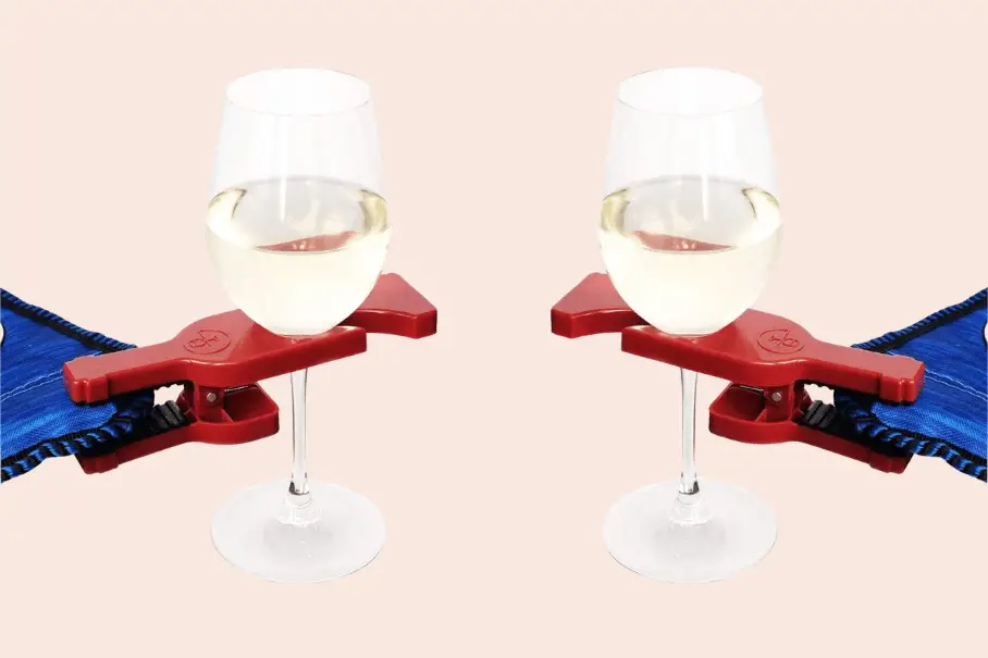 WineGrasp Camp Chair Wine Glass Holder