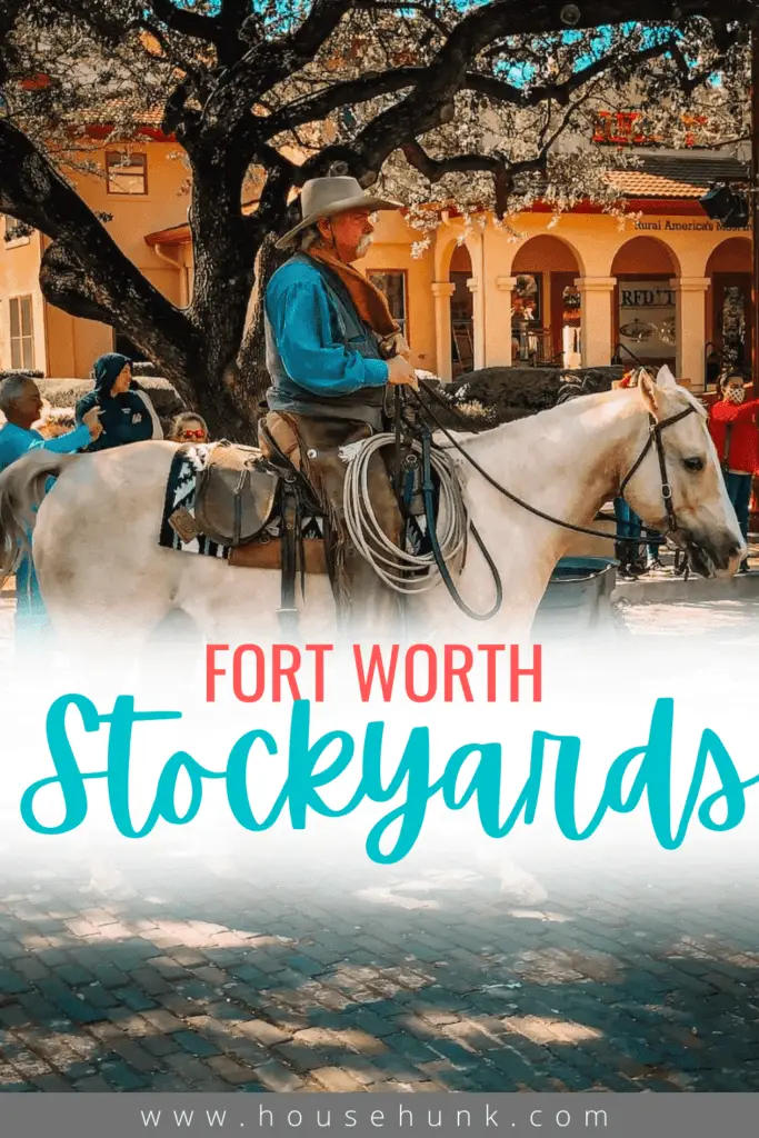 Fort Worth Stockyards Pinterest Pin