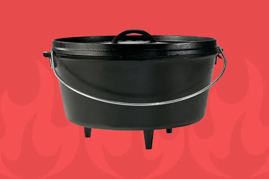 Lodge Deep Camp Dutch Oven, 8 Quart