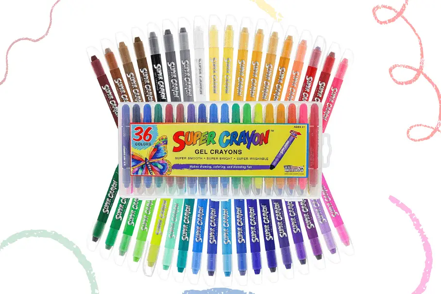 U.S. Art Supply Super Crayons