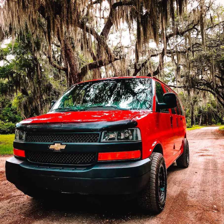 lifted-chevy-express-van