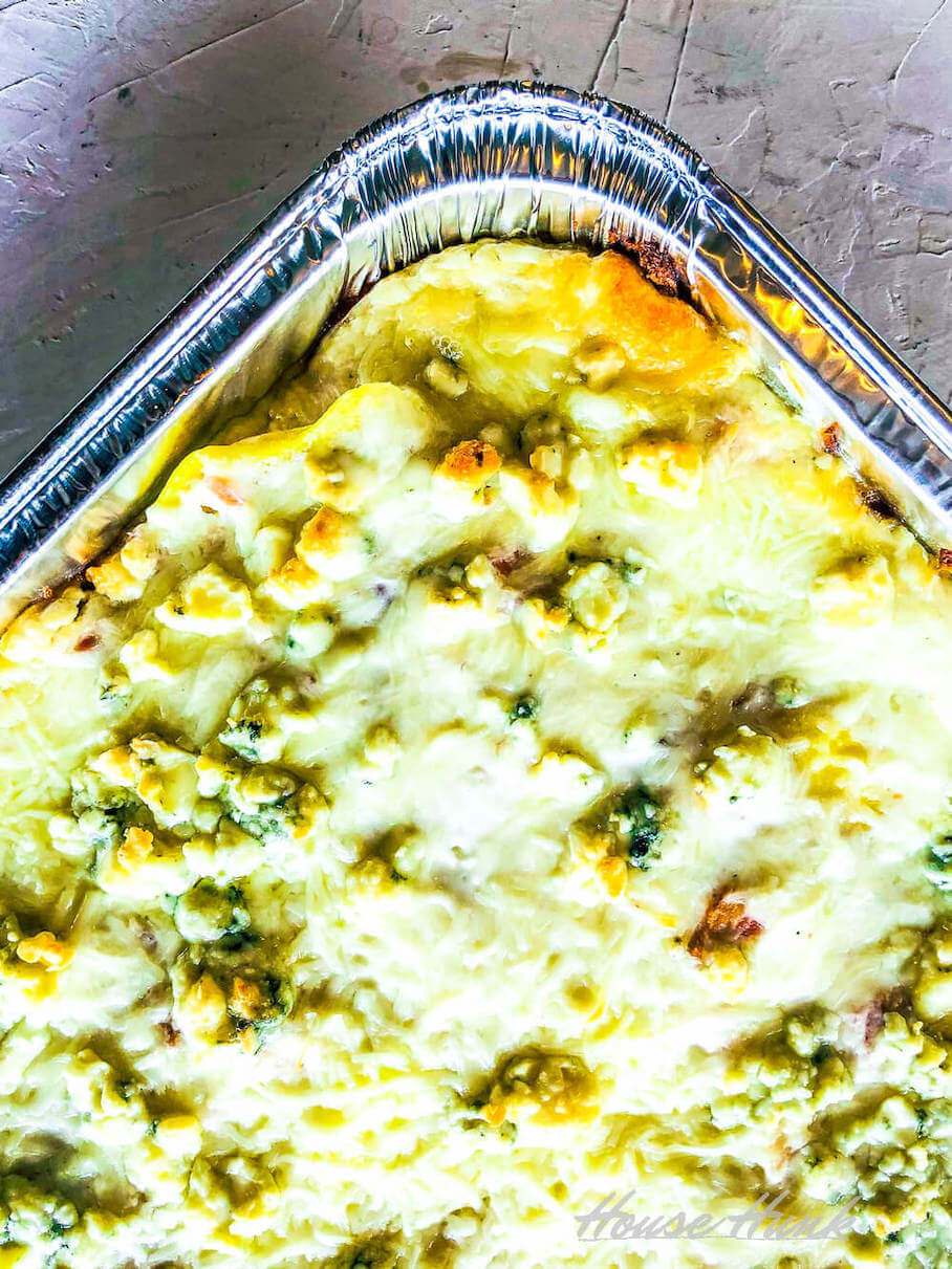 Bacon and Blue Cheese Ravioli Lasagna - House Hunk