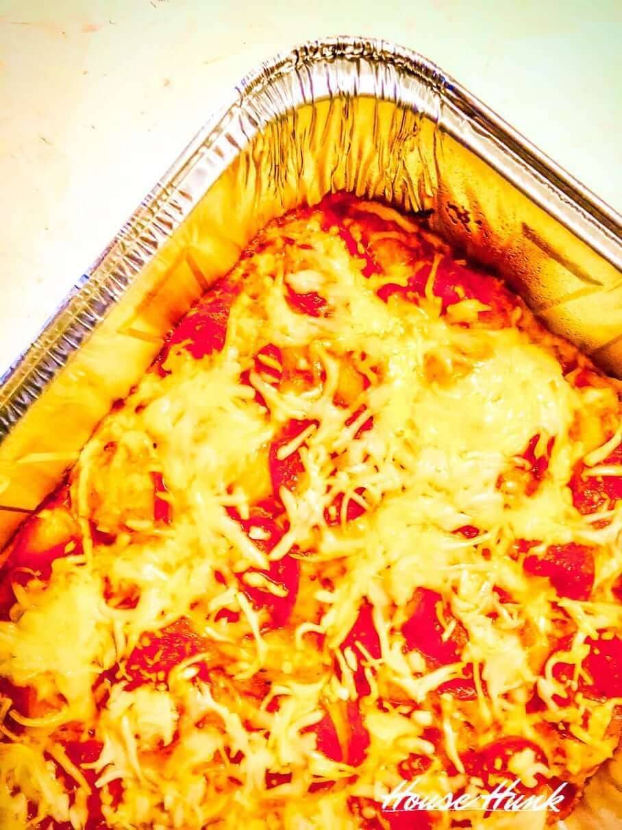 Pepperoni Pizza Biscuit Bake House Hunk