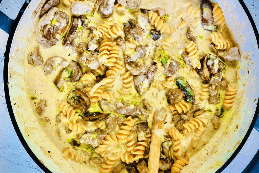 recipe-for-philly-cheesesteak-pasta