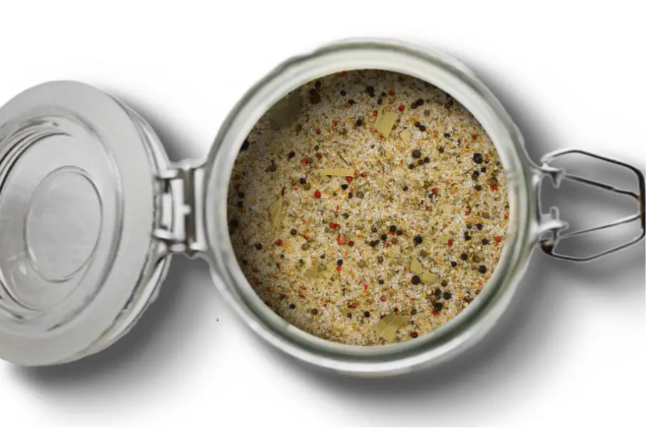 Homemade All-Purpose Brine Seasoning In Jar