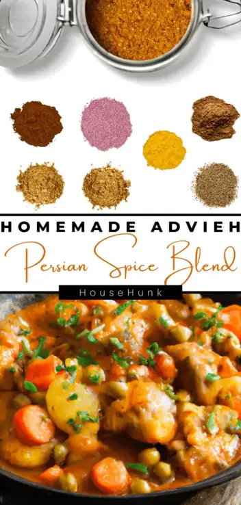 Persian 7 Spice Blend (Advieh) - Proportional Plate