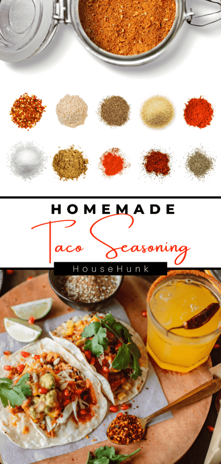 Homemade Taco Seasoning Recipe House Hunk