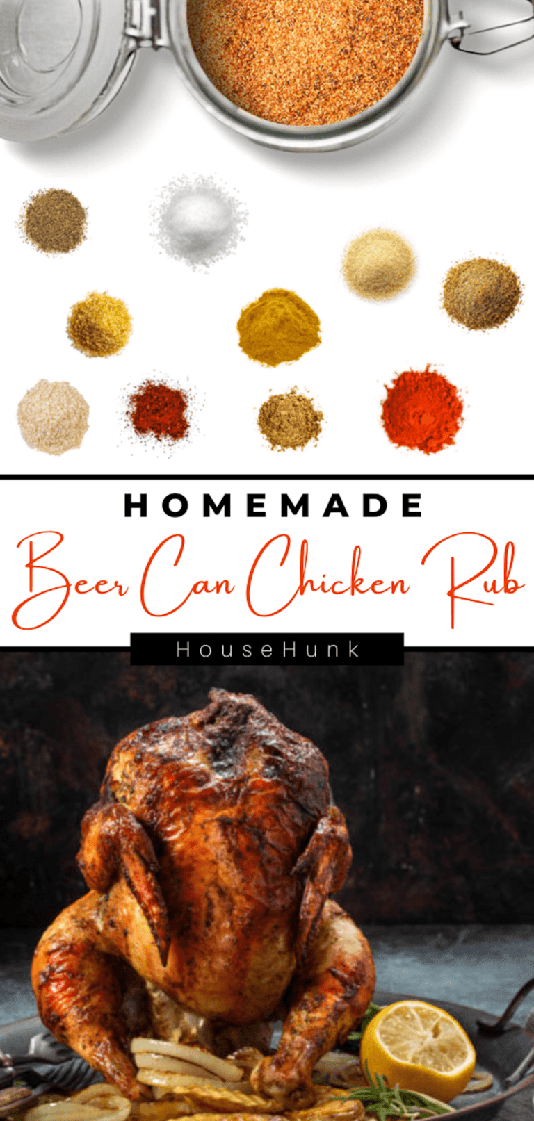 Easy Homemade Beer Can Chicken Rub