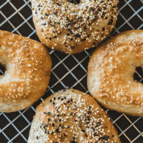 Homemade Bagels Recipe with Everything Bagel Seasoning