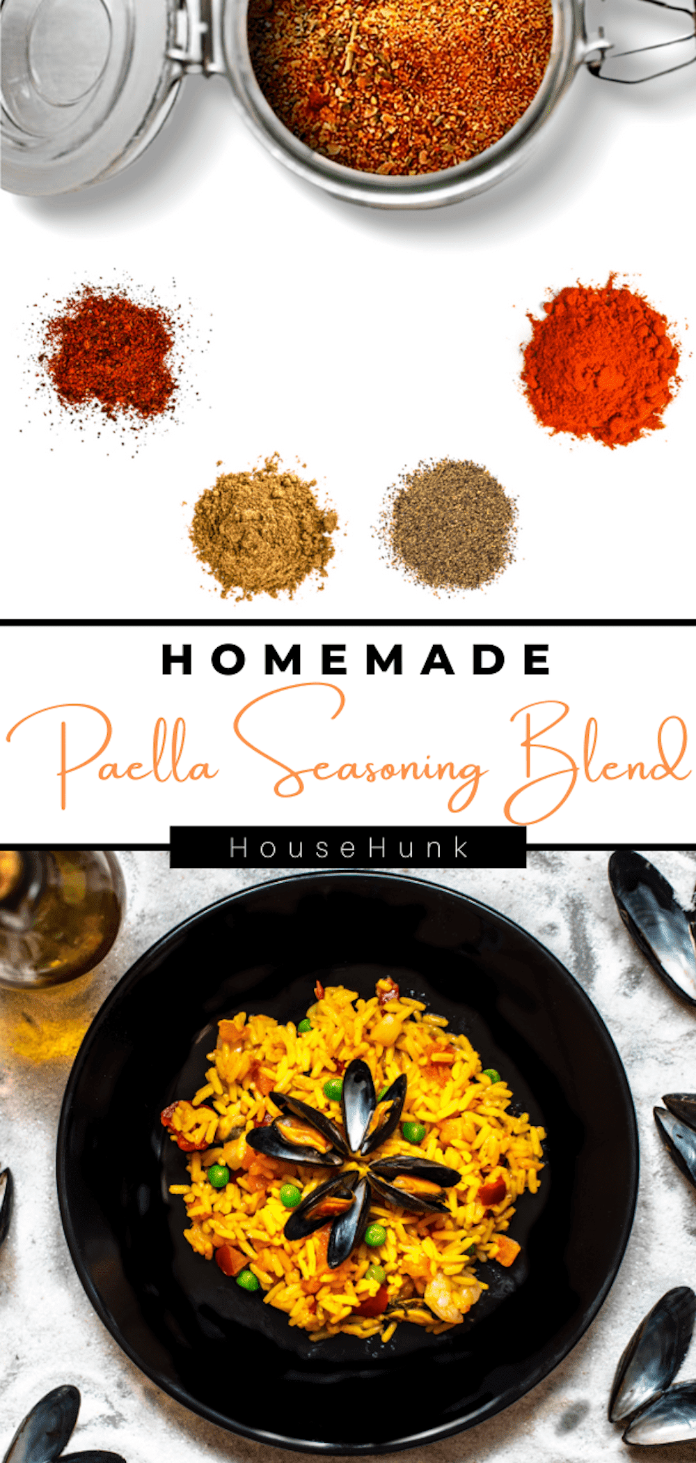 Homemade Paella Seasoning Blend House Hunk