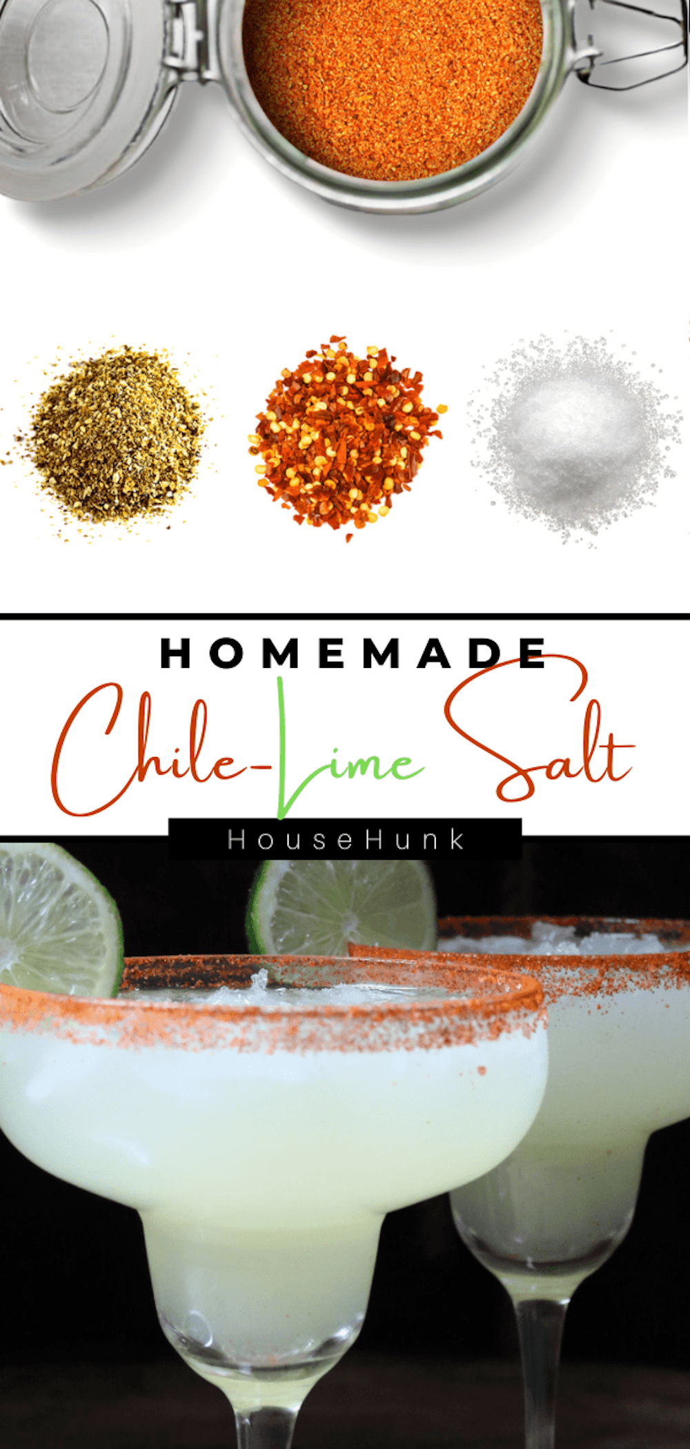 Homemade ChileLime Salt House Hunk