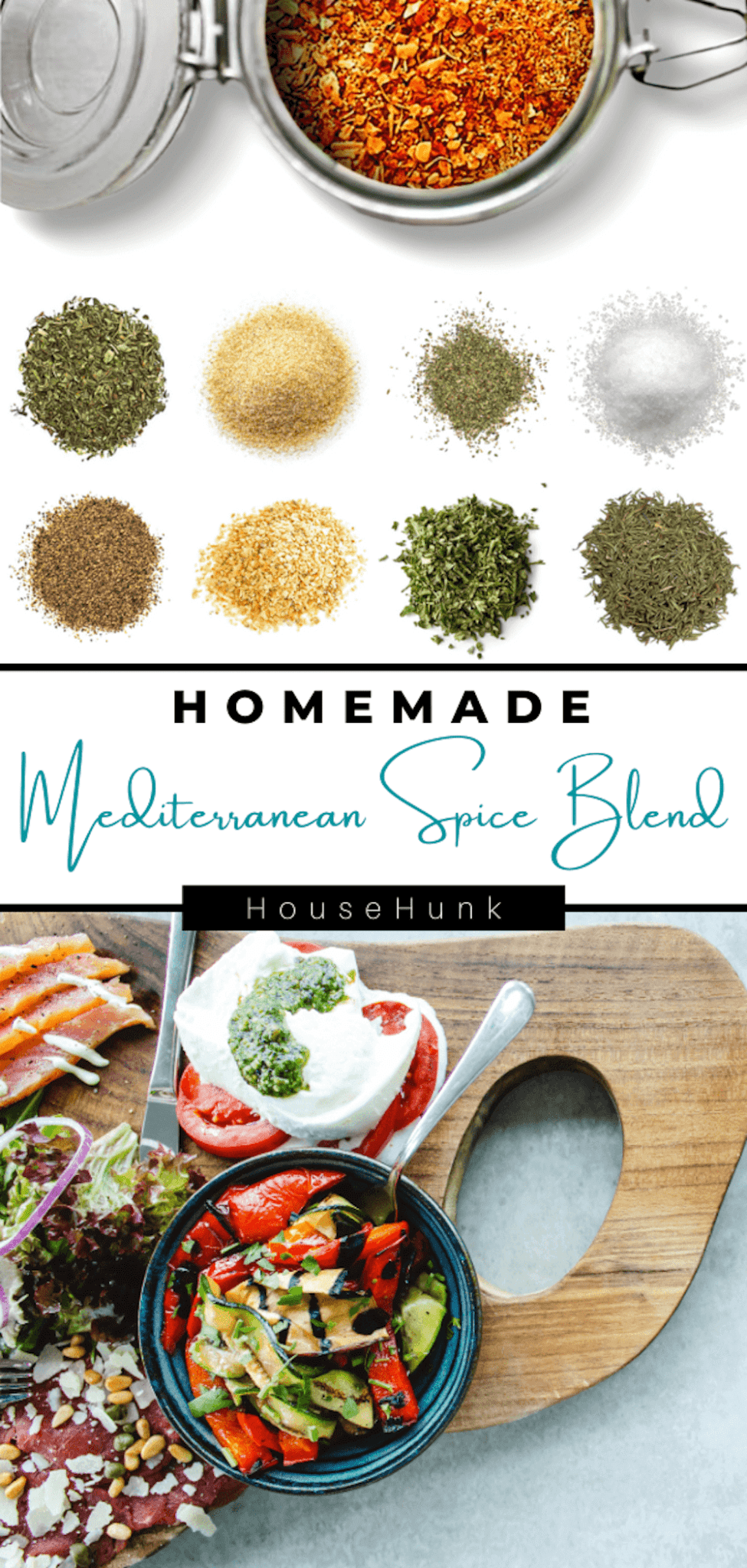 Homemade Mediterranean Spice Blend House Hunk
