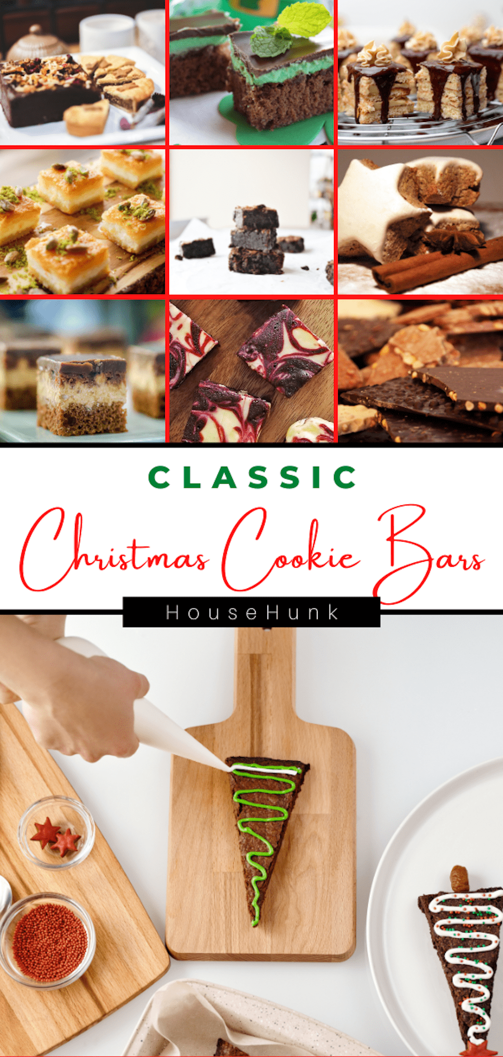 21 Christmas Cookie Bars to Share and Enjoy! - House Hunk