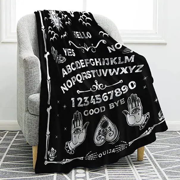 Ouija Board Blanket