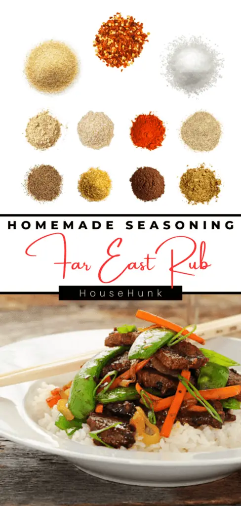 The Best Homemade Far East Rub