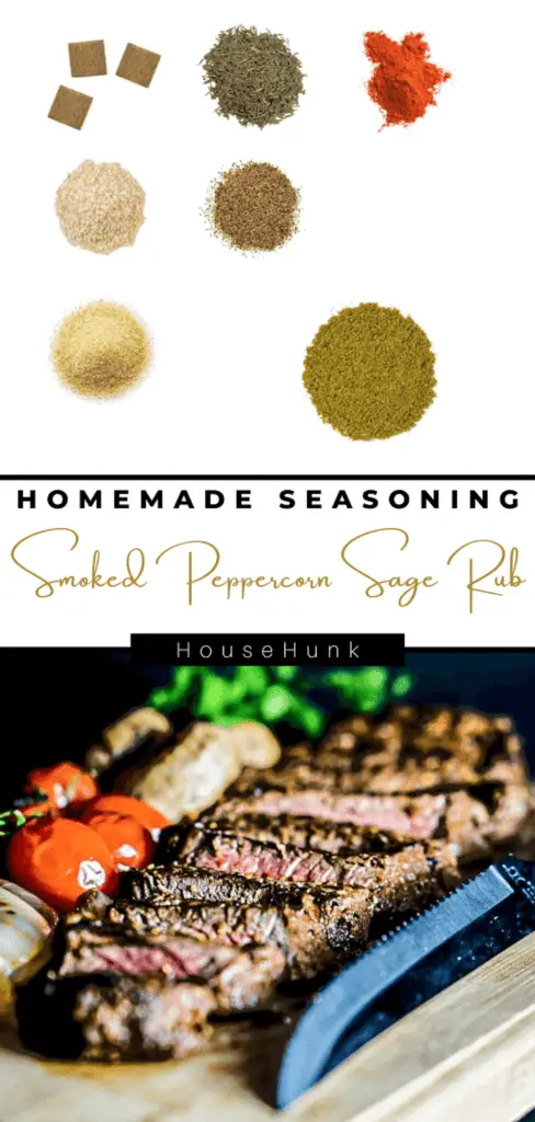 The Best Homemade Smoked Peppercorn Sage Rub