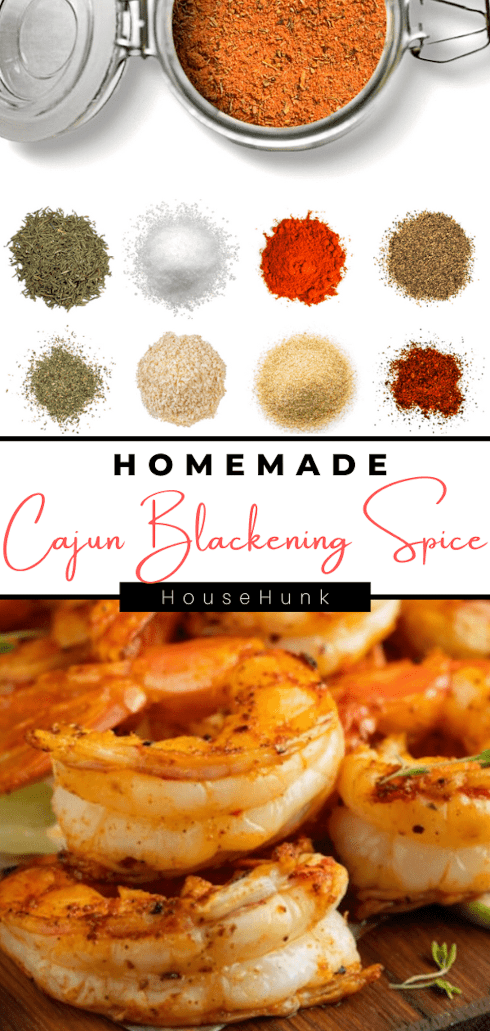 Homemade Cajun Blackening Seasoning House Hunk