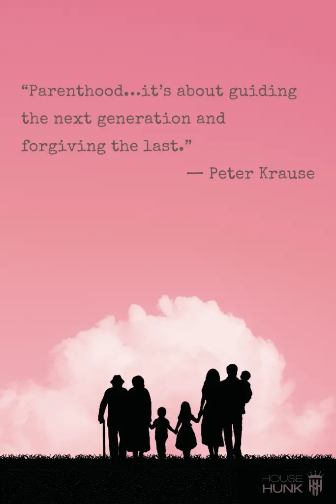 Parenthood it's about guiding the next generation and forgiving the last
