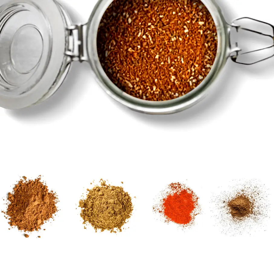 Homemade Dry Mexican Mole Spice Blend Ingredients