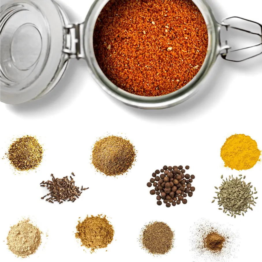 Homemade Kabsa Spice Ingredients