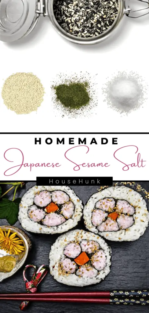 How To Make Your Own Homemade Japanese Sesame Salt