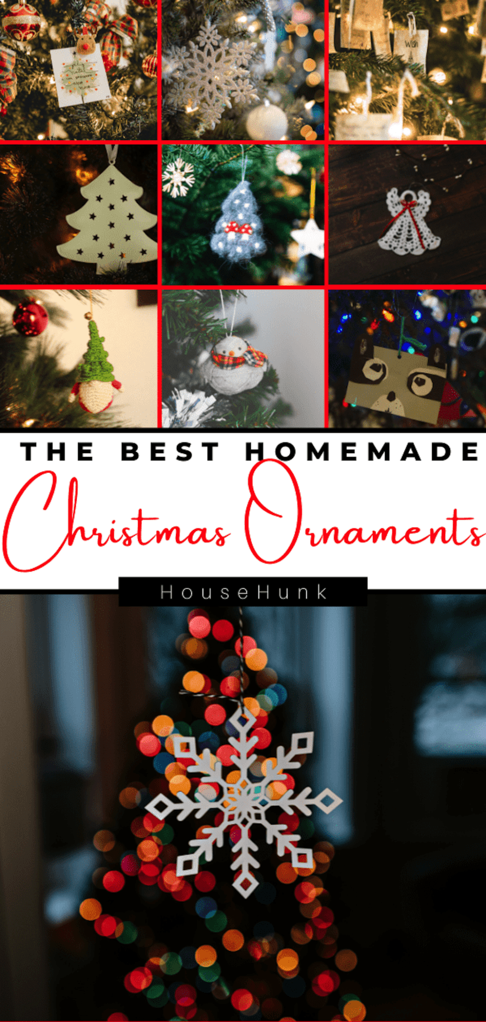 Easy DIY Christmas Ornaments for Kids and Adults House Hunk