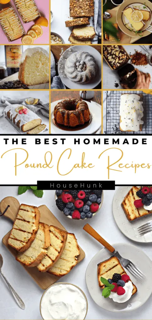 The Best Homemade Pound Cake Recipes