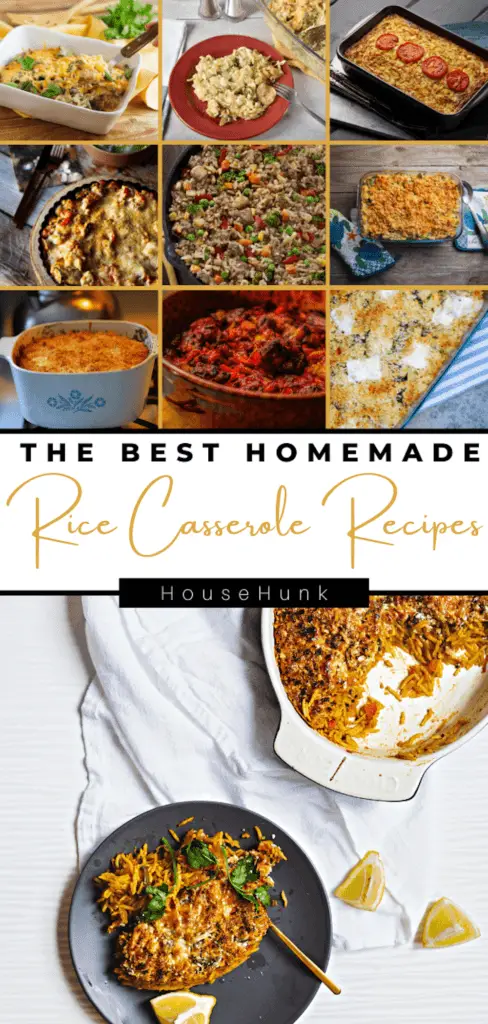 The Best Rice Casserole Recipes