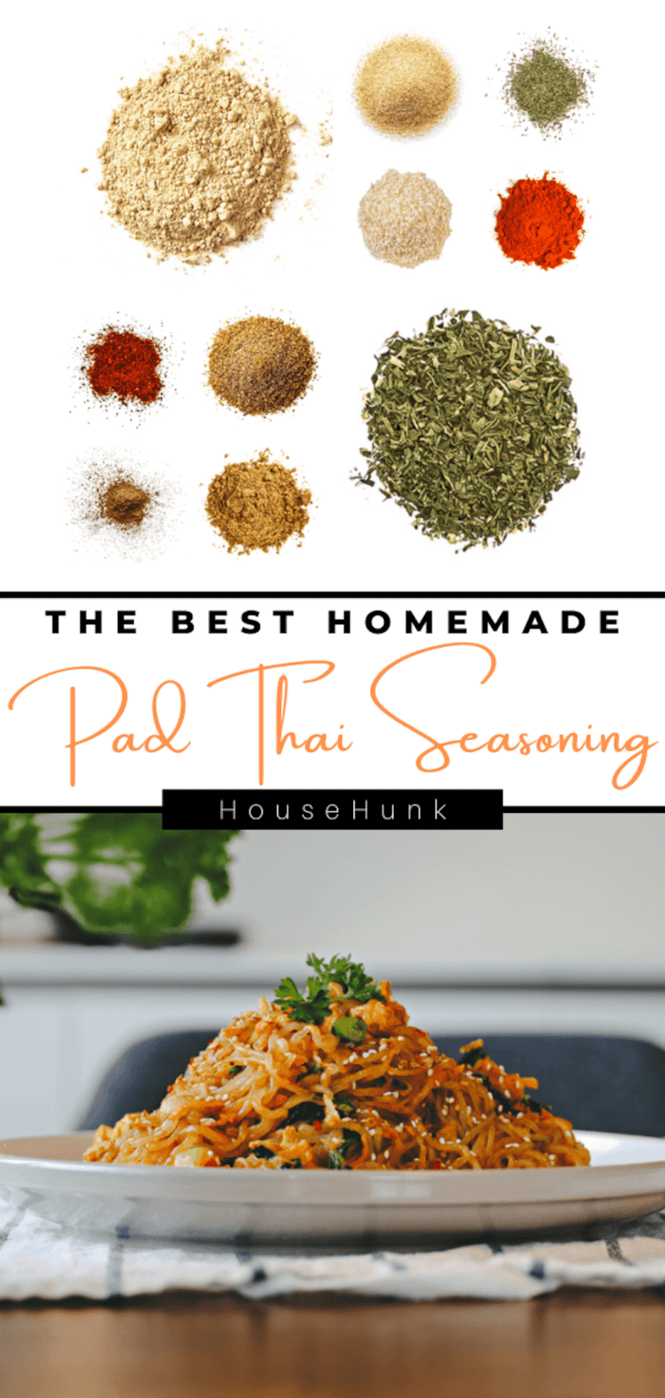 Homemade Pad Thai Seasoning House Hunk