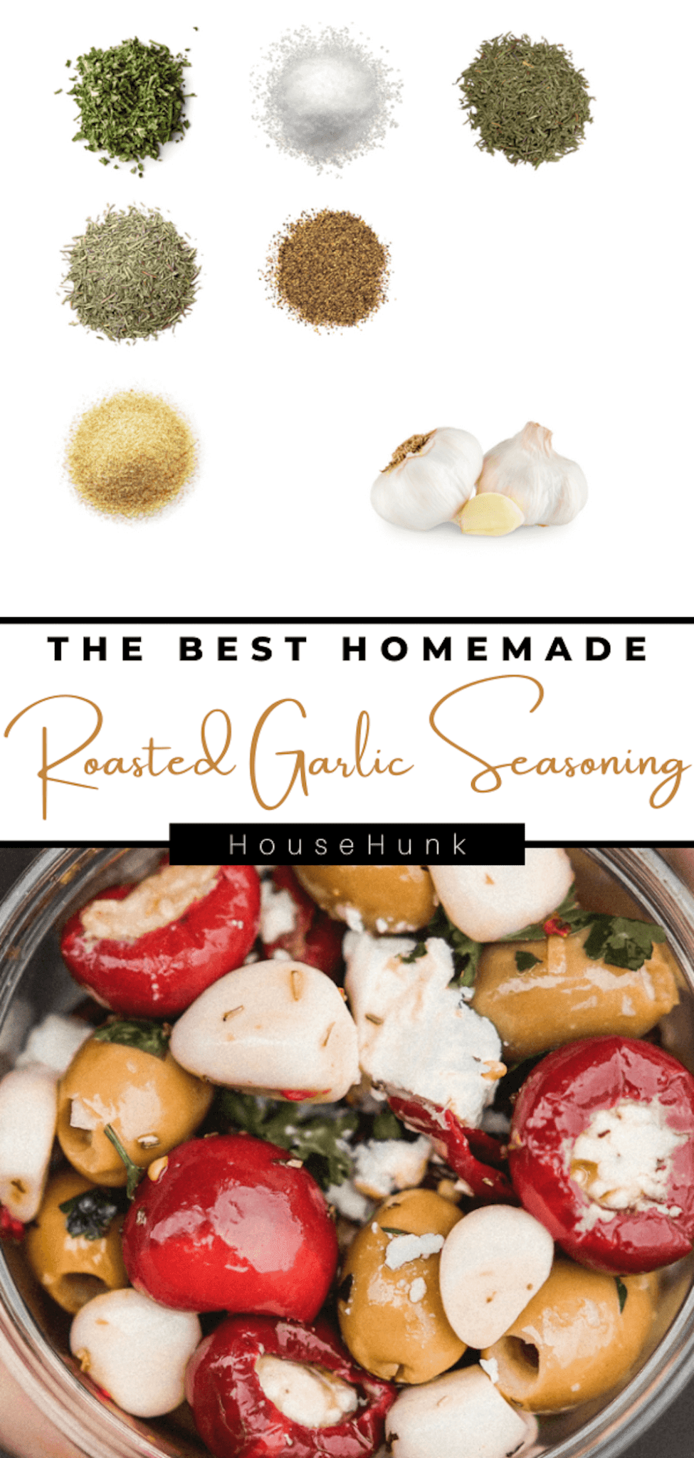 Homemade Roasted Garlic Seasoning House Hunk