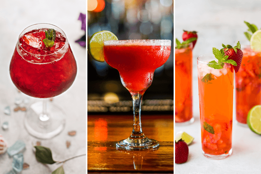 Sip into Sweet Bliss: 18 Irresistible Strawberry Cocktails