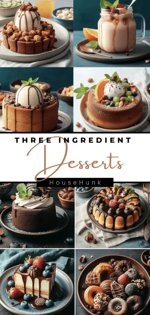 desserts 3 ingredients