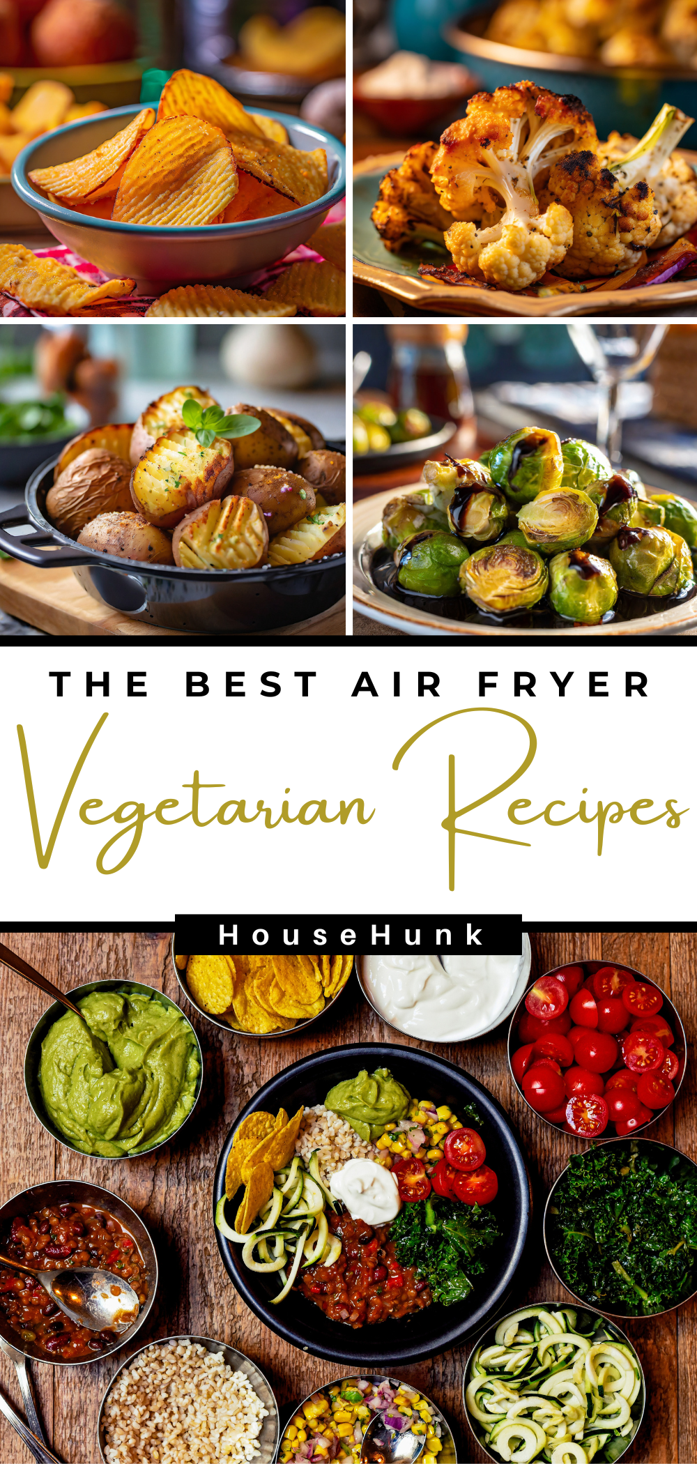 Unleash Flavor with 22 Air Fryer Vegetarian Recipes House Hunk