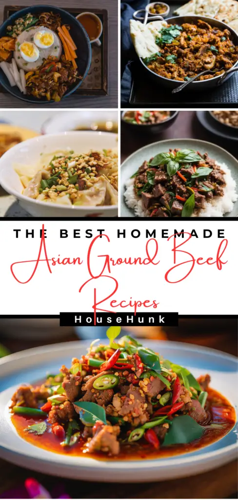 The Best Homemade Asian Ground Beef Recipes