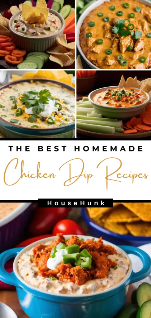 The Best Homemade Chicken Dip Recipes