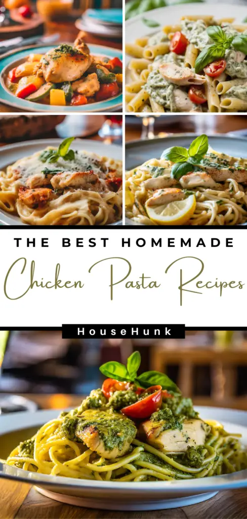 The Best Homemade Chicken Pasta Recipes