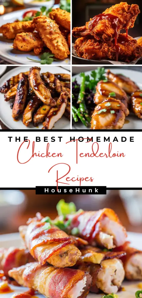 The Best Homemade Chicken Tenderloin Recipes