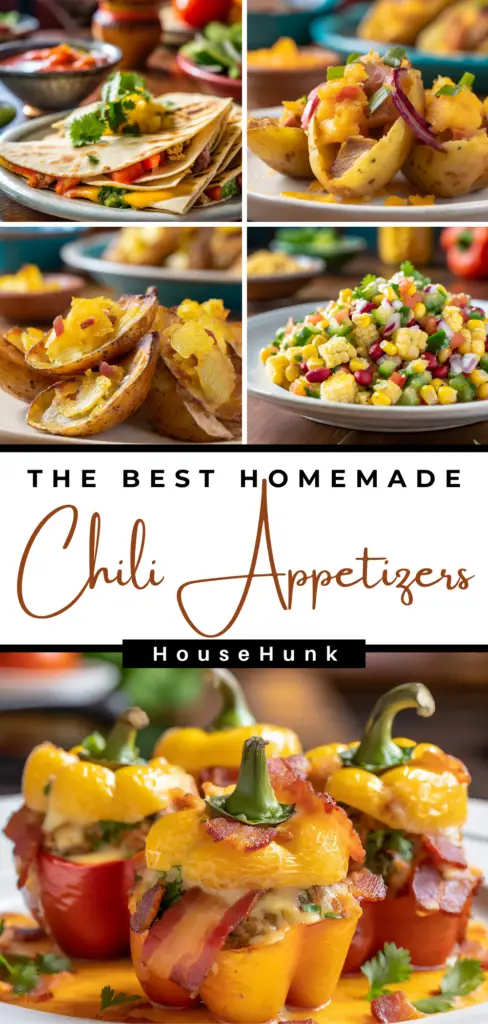 The Best Homemade Chili Appetizers