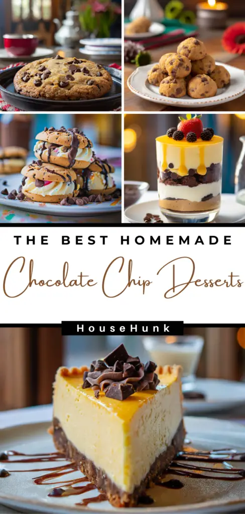 The Best Homemade Chocolate Chip Desserts